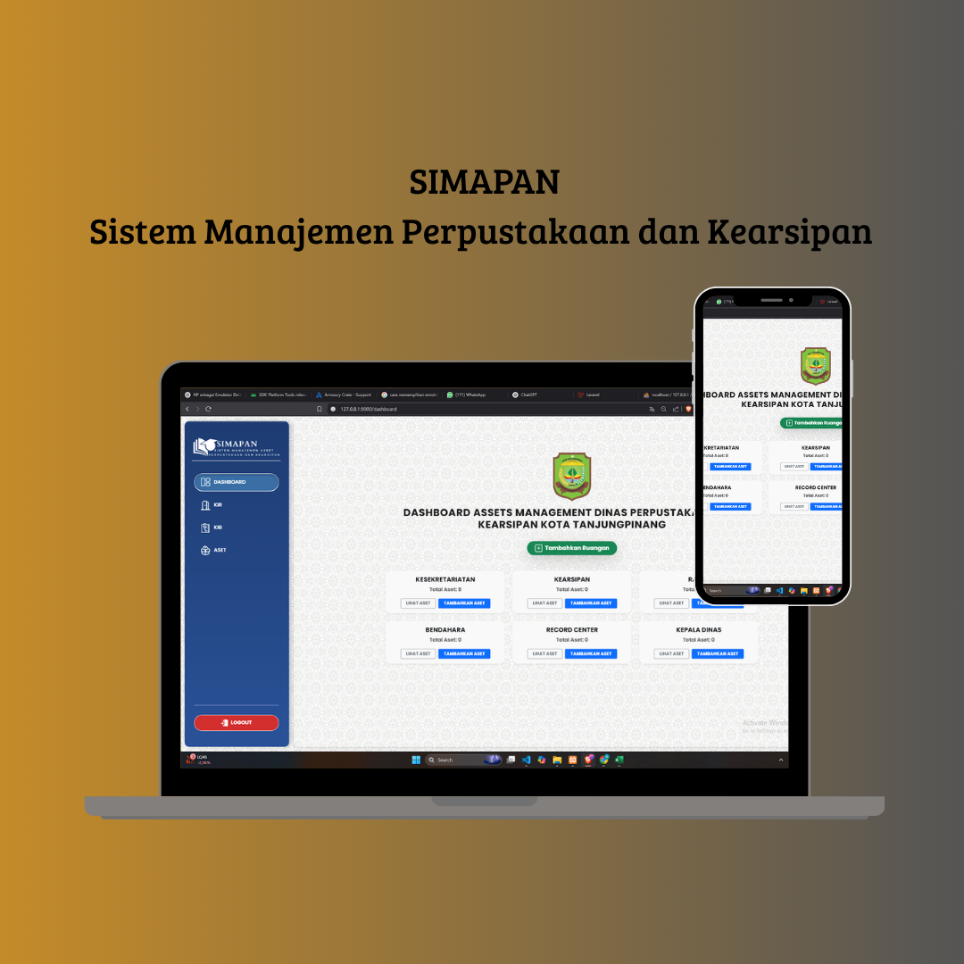 SIMAPAN (Sistem Manajemen Aset Perpustakaan dan Kearsipan)